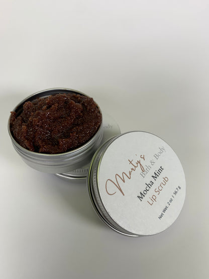 Mocha Mint Lip Scrub