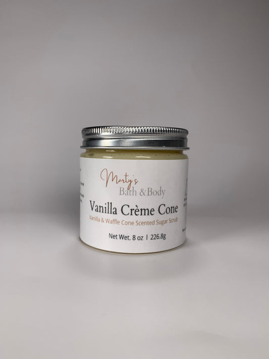 Vanilla Creme Cone Sugar Scrub