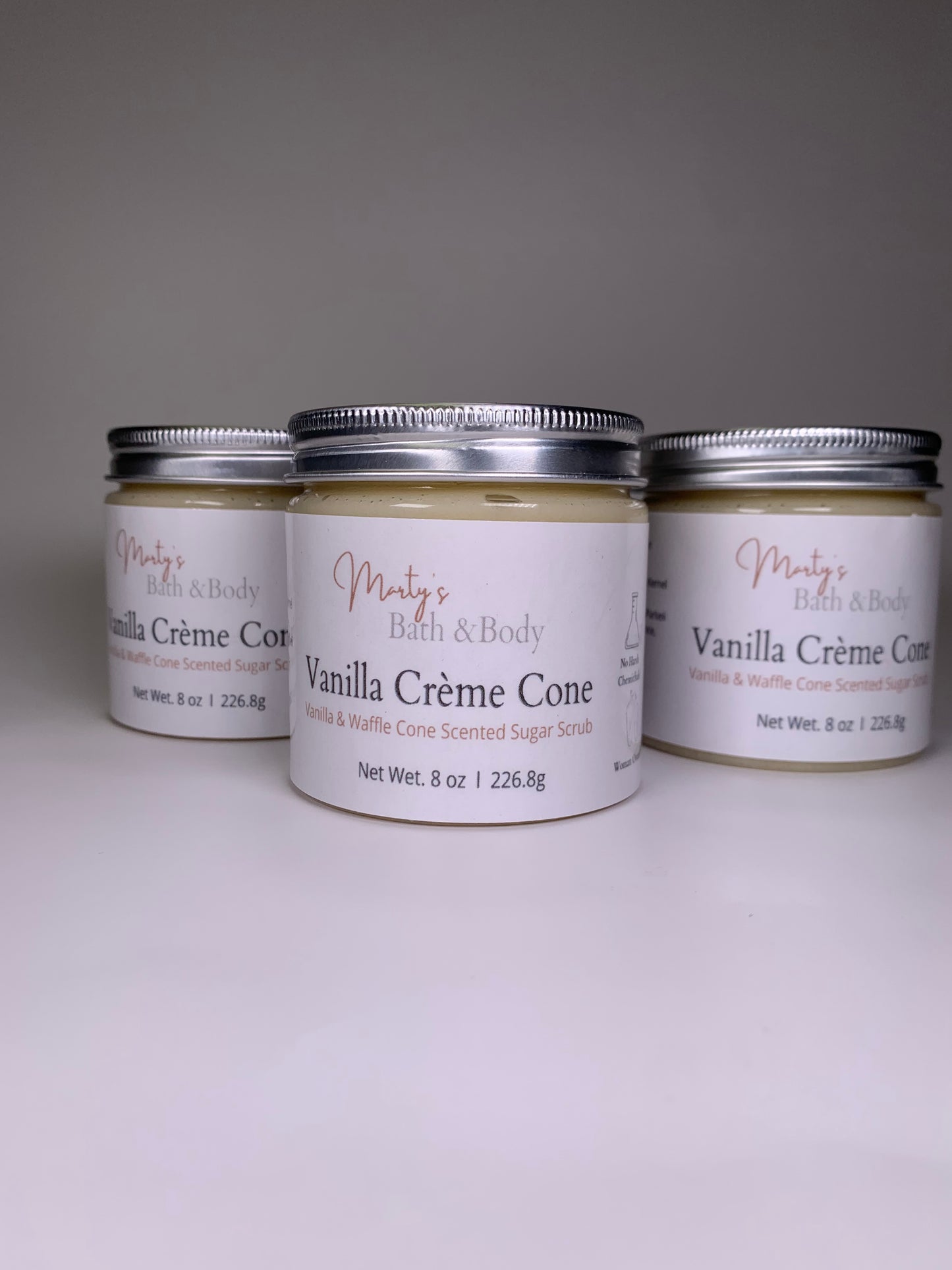 Vanilla Creme Cone Sugar Scrub