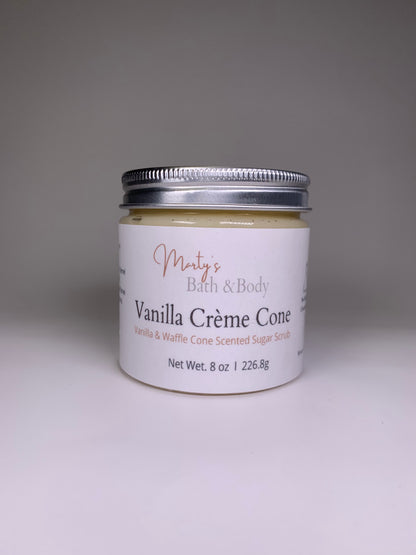 Vanilla Creme Cone Sugar Scrub