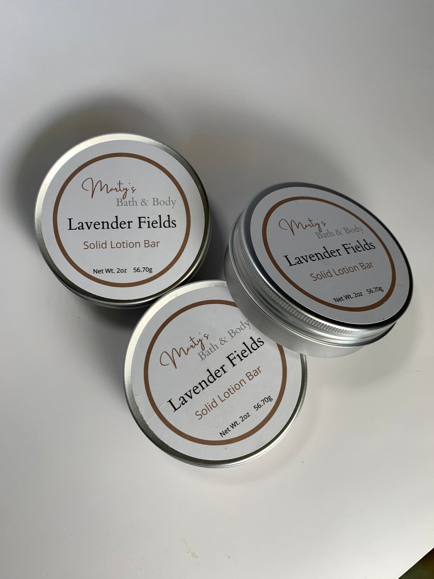 Lavender Fields Solid Lotion Bar
