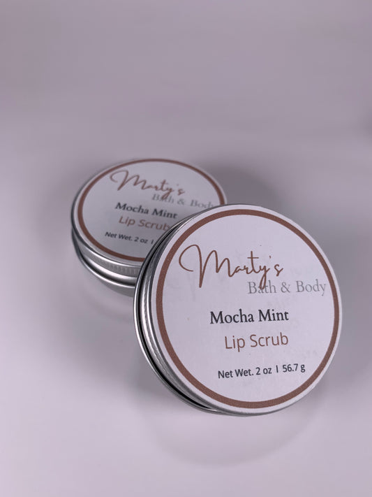 Mocha Mint Lip Scrub